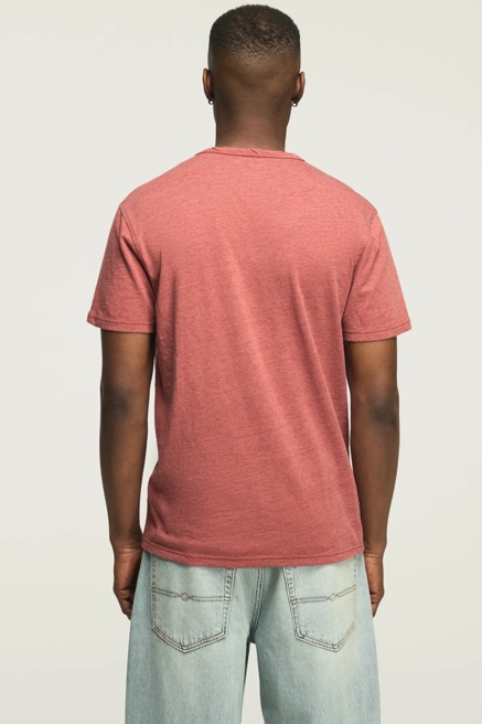 VENICE BURNOUT NOTCH NECK TEE, image 4