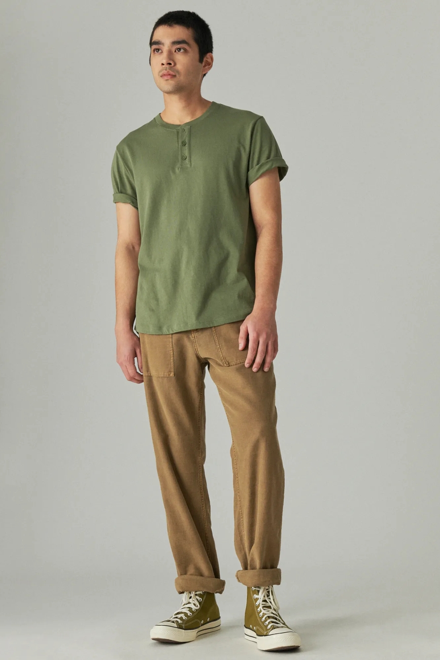 PIMA SHORT SLEEVE HENLEY, image 2
