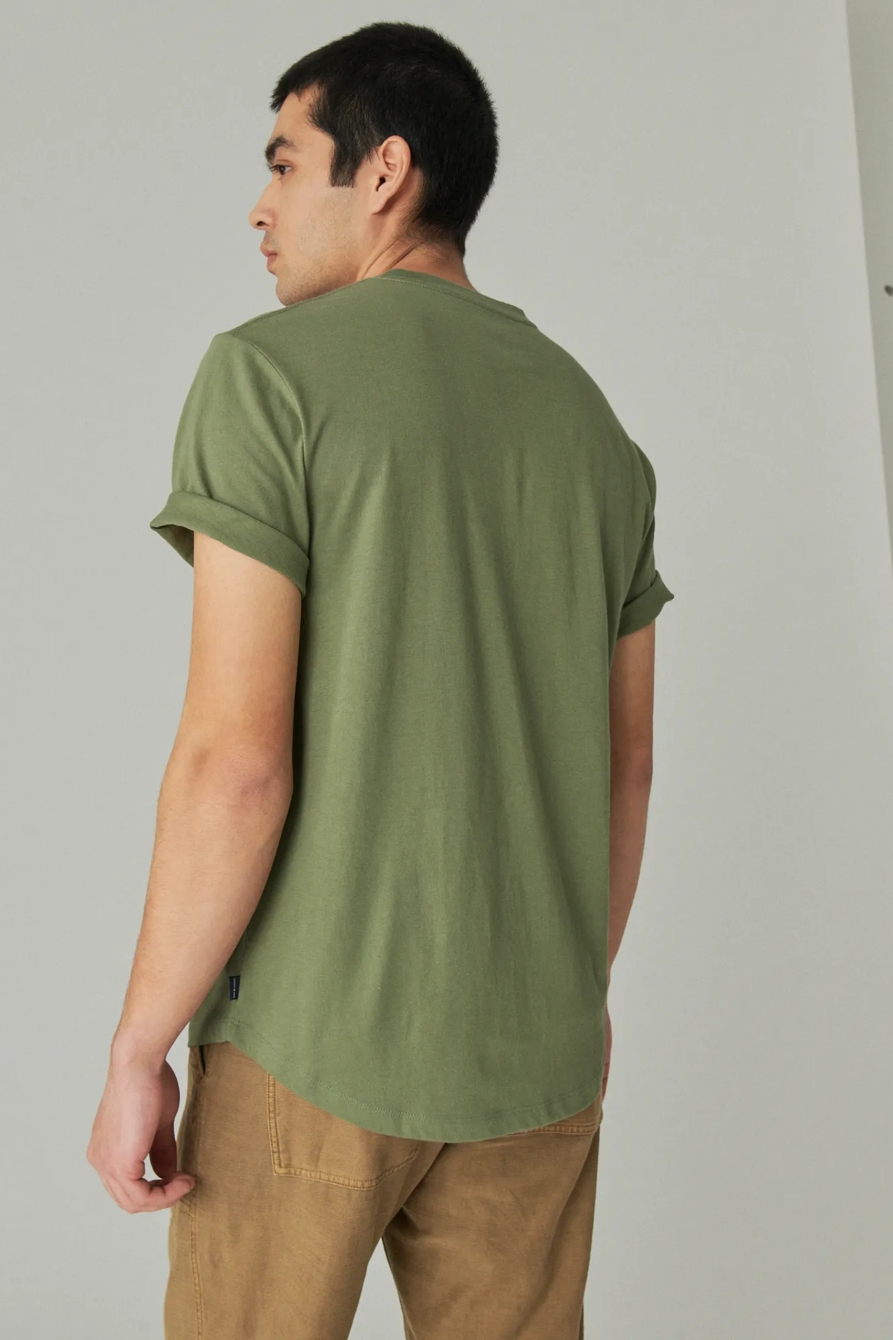 PIMA SHORT SLEEVE HENLEY, image 4