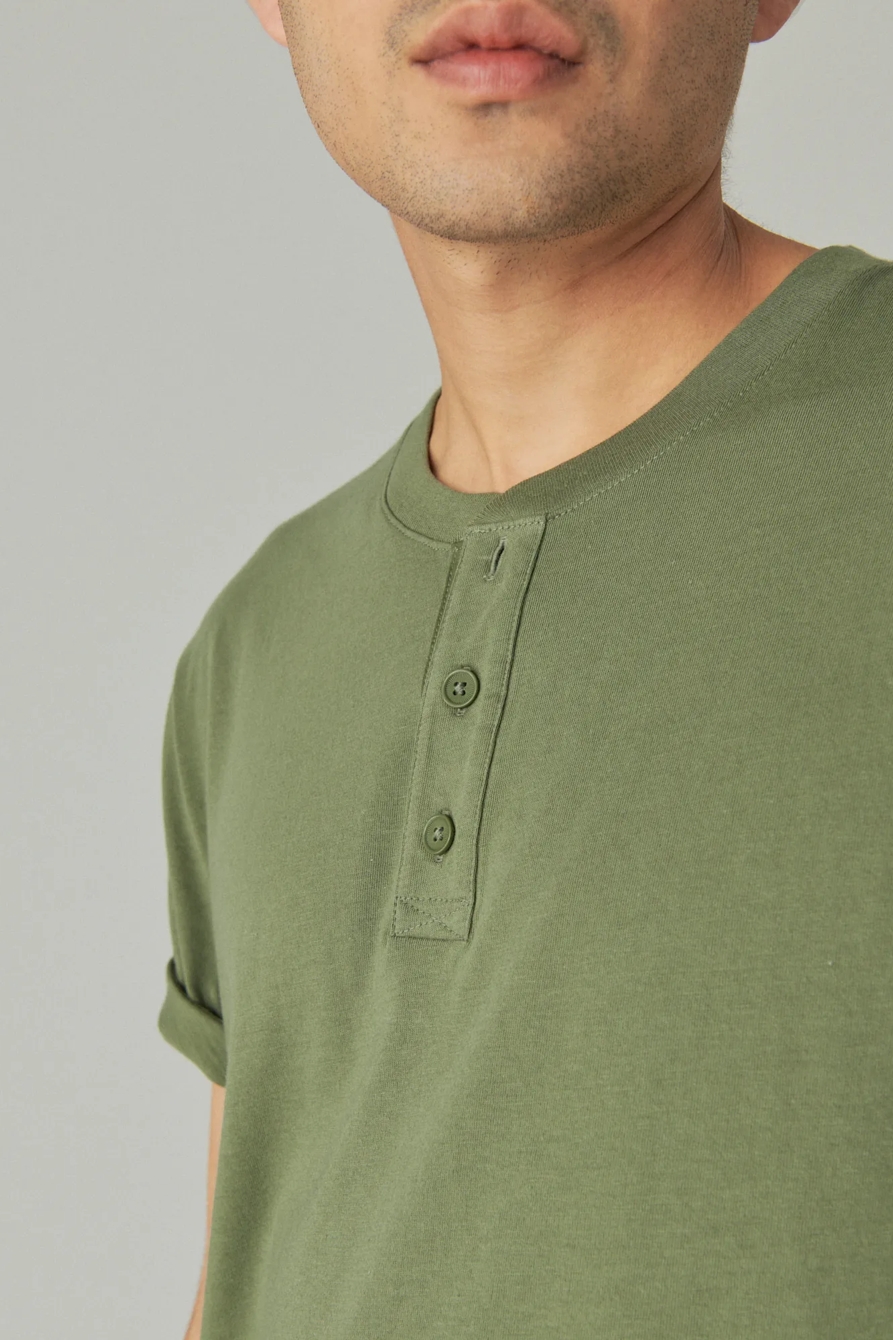 PIMA SHORT SLEEVE HENLEY, image 5