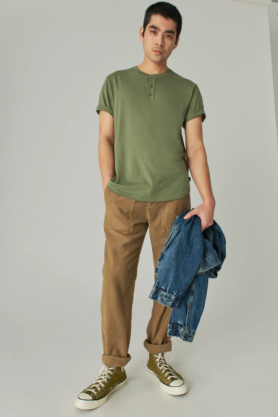 PIMA SHORT SLEEVE HENLEY, image 6
