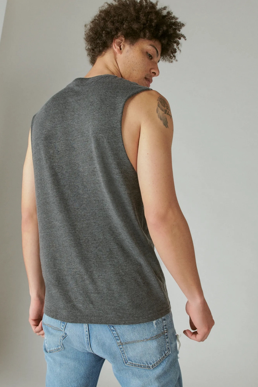 VENICE BURNOUT MUSCLE TANK, image 3