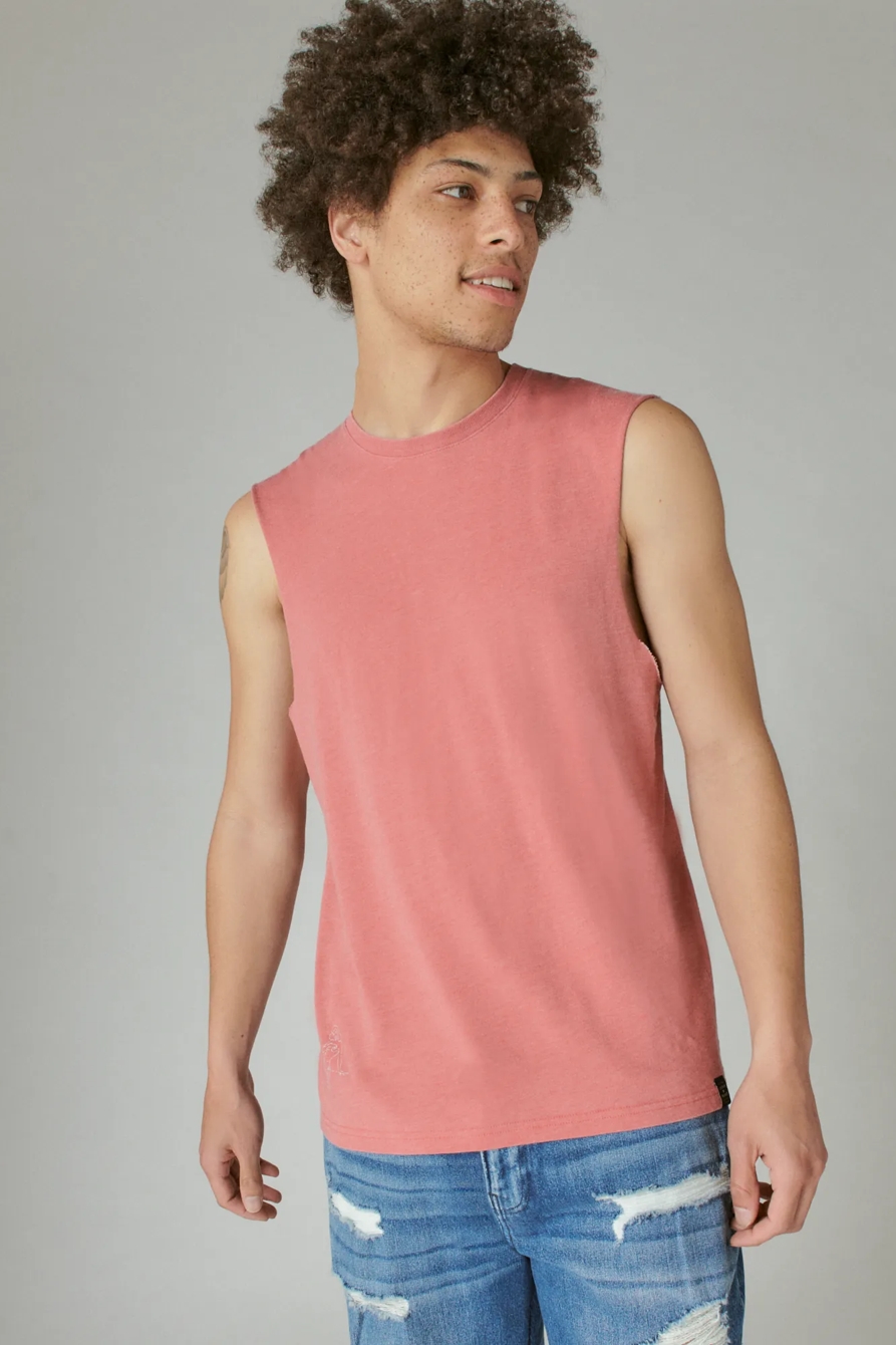 VENICE BURNOUT MUSCLE TANK, image 2