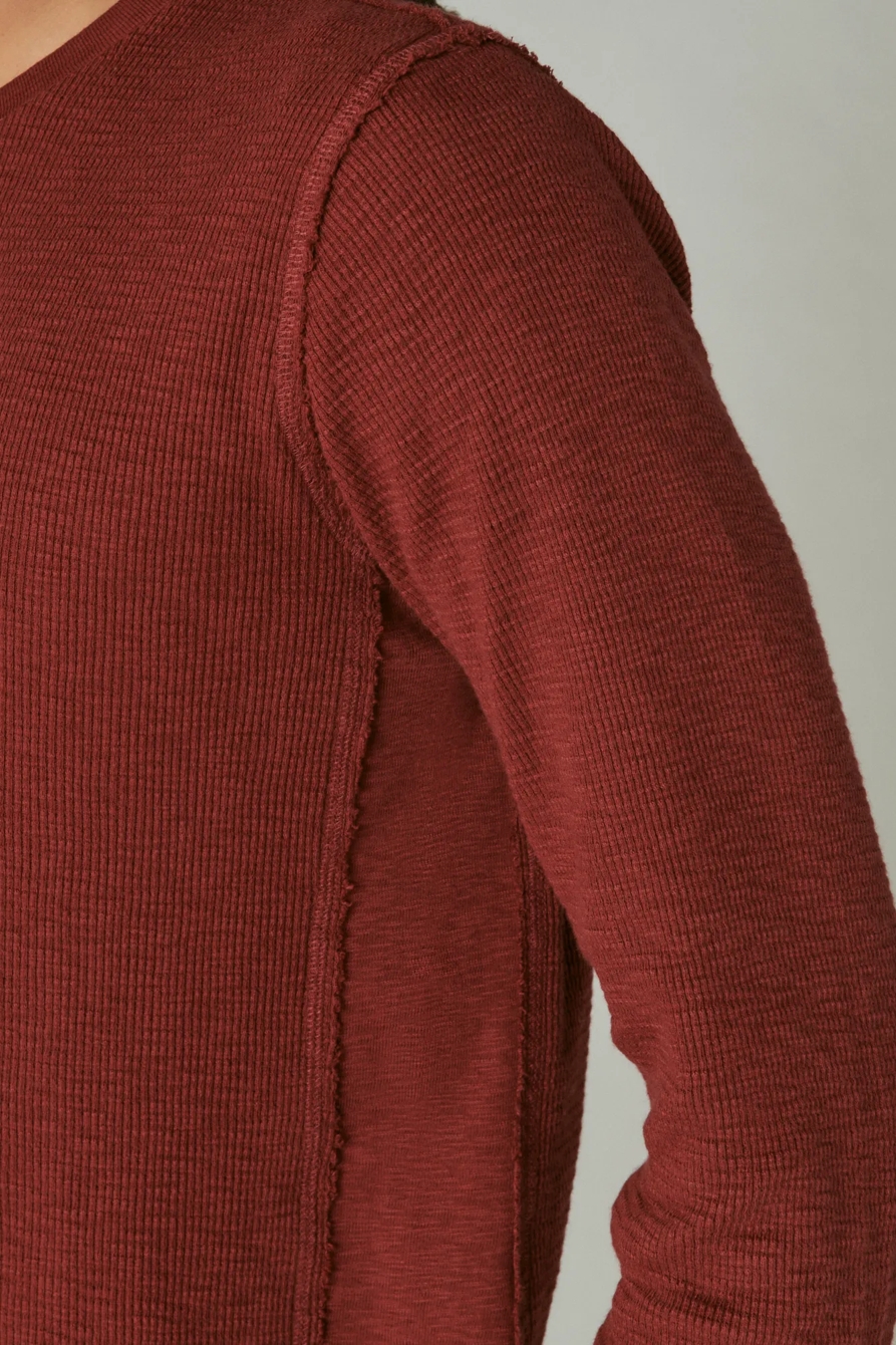GARMENT DYE THERMAL CREW, image 2