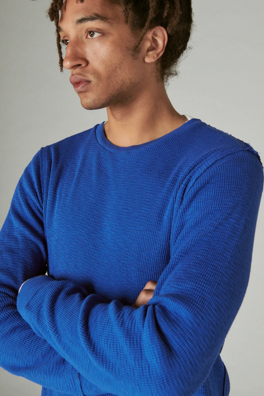 GARMENT DYE THERMAL CREW, image 4