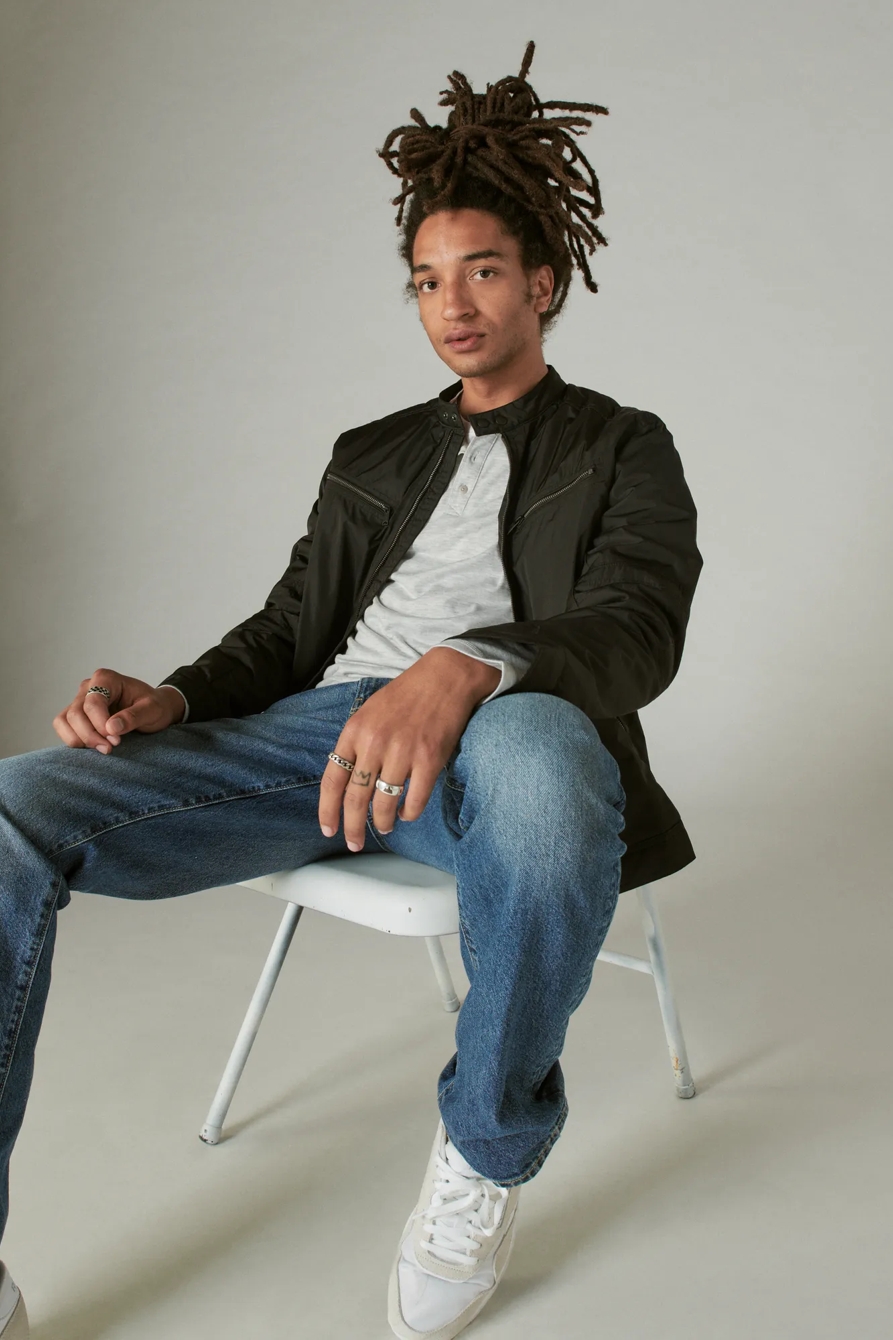 TENCEL LONG SLEEVE HENLEY, image 4