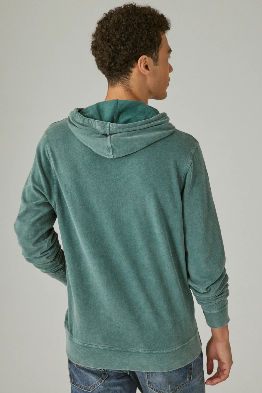 WEEKEND SLUB JERSEY HOODIE, image 2