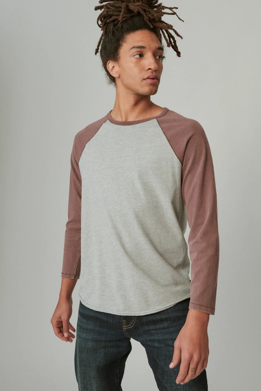WASHED COTTON BASEBALL TEE, image 3