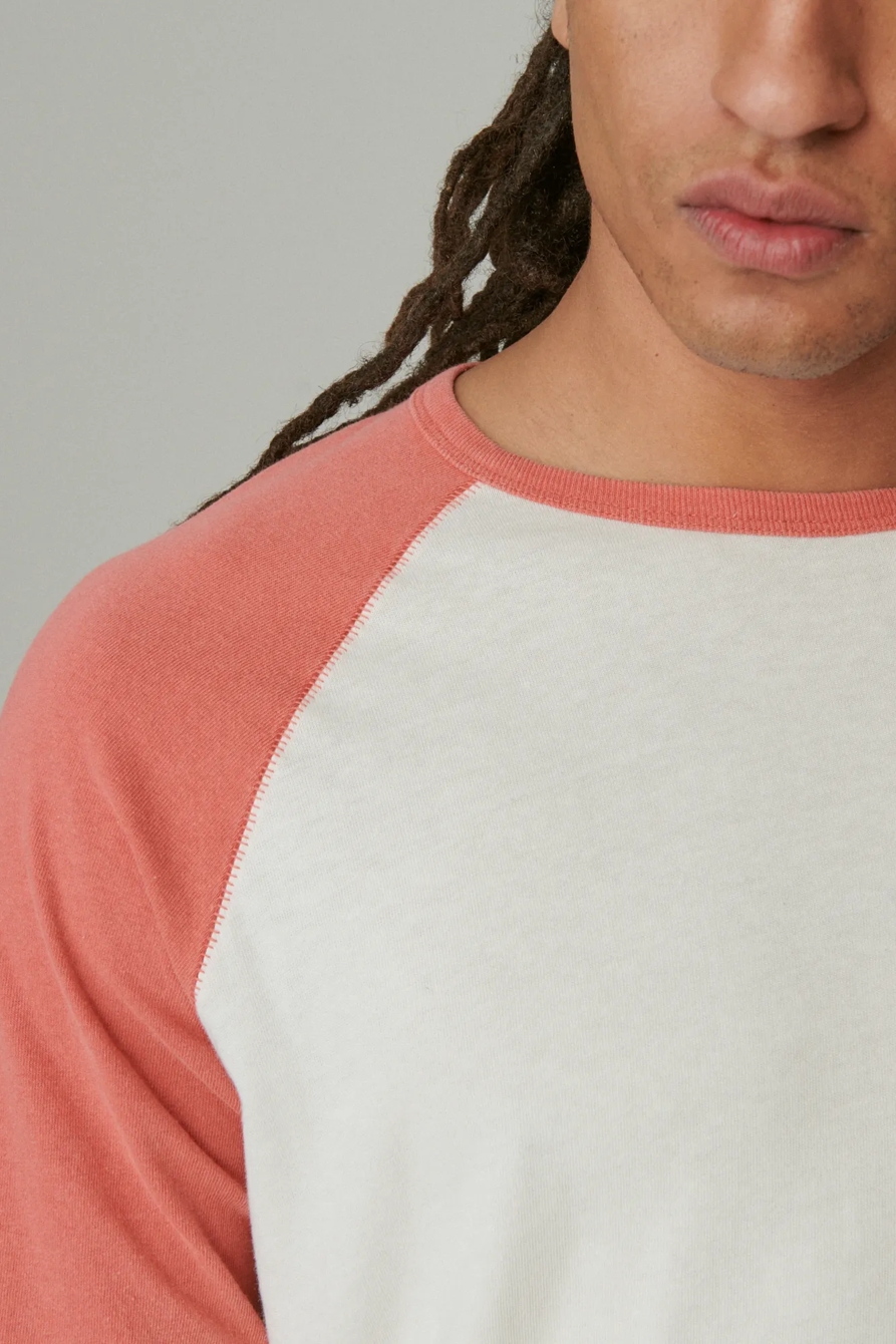WASHED COTTON BASEBALL TEE, image 3