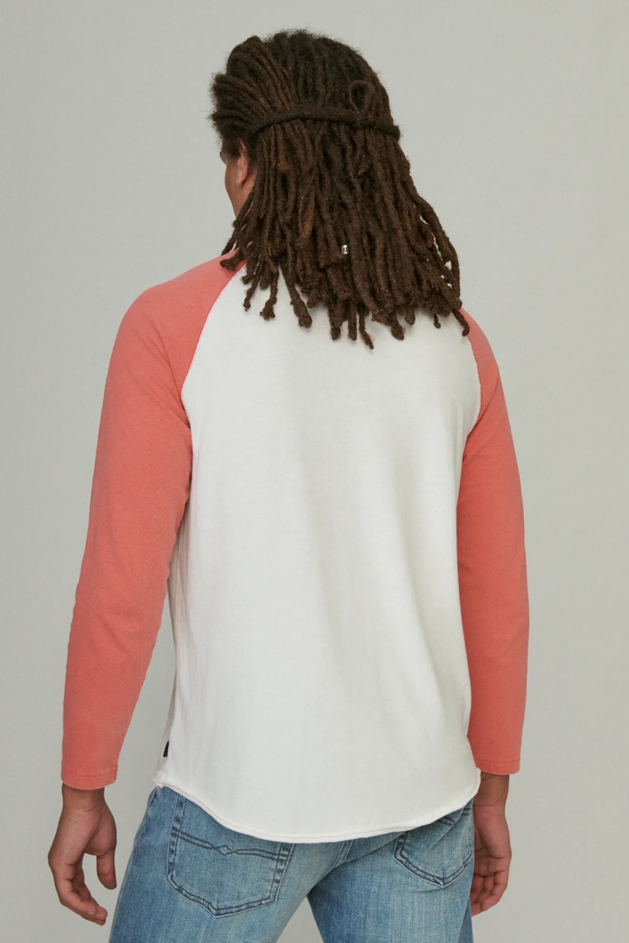 WASHED COTTON BASEBALL TEE, image 4