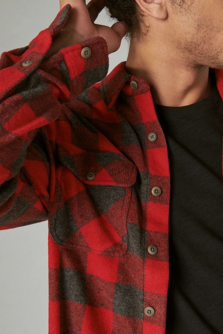 BUFFALO PLAID KNIT SHIRTING, image 4