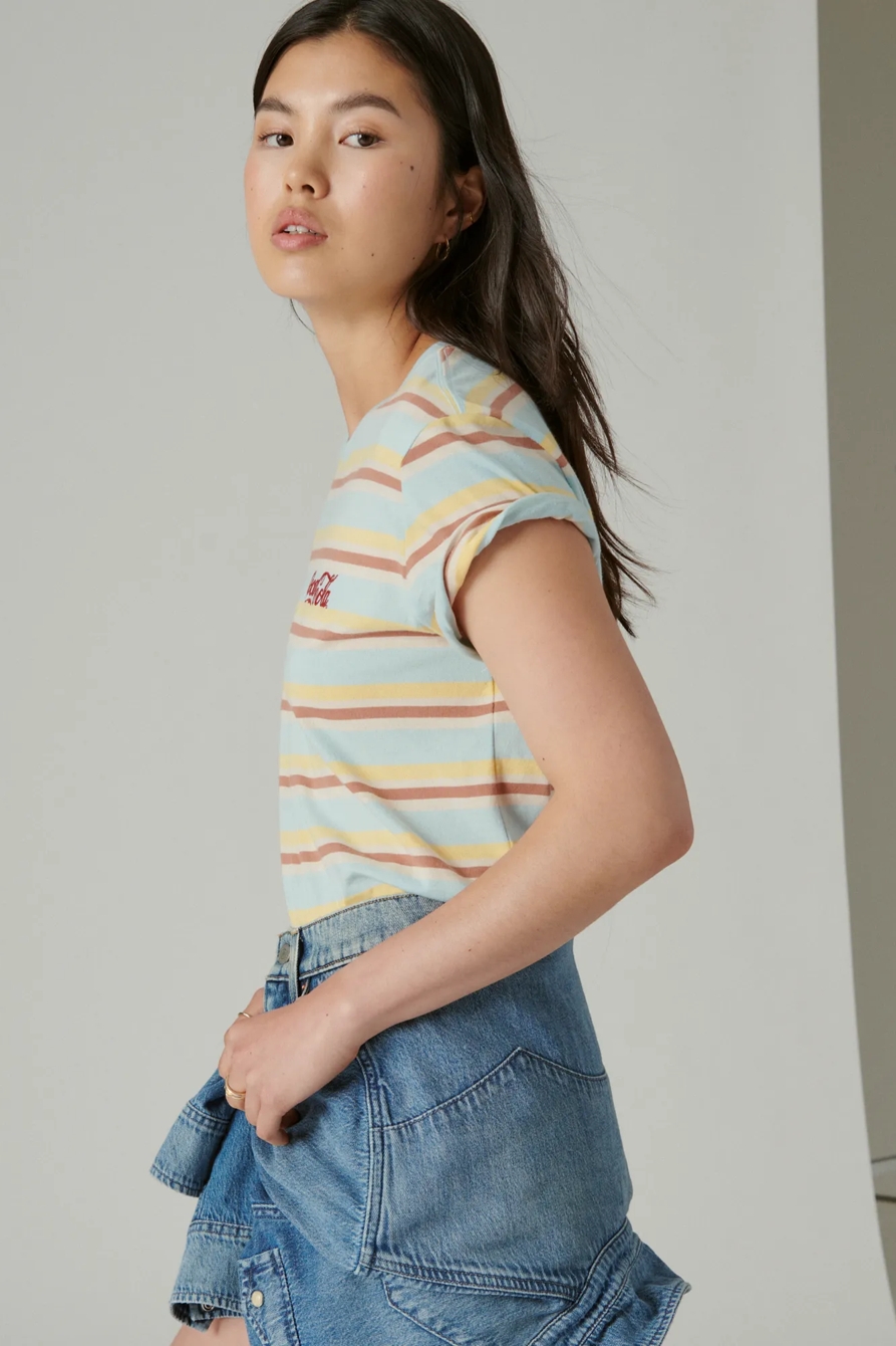 COCA-COLA STRIPE TEE, image 9
