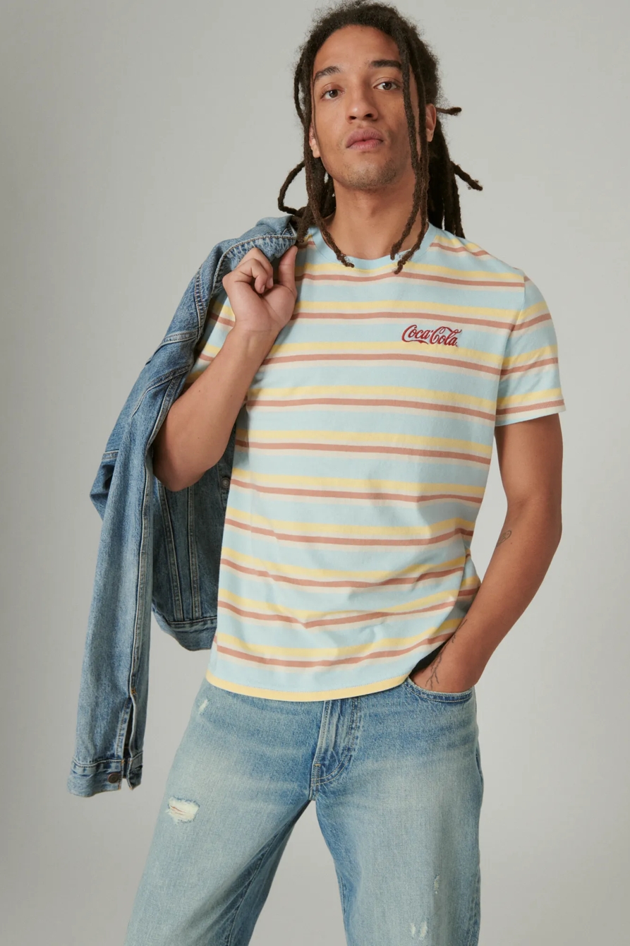COCA-COLA STRIPE TEE, image 3
