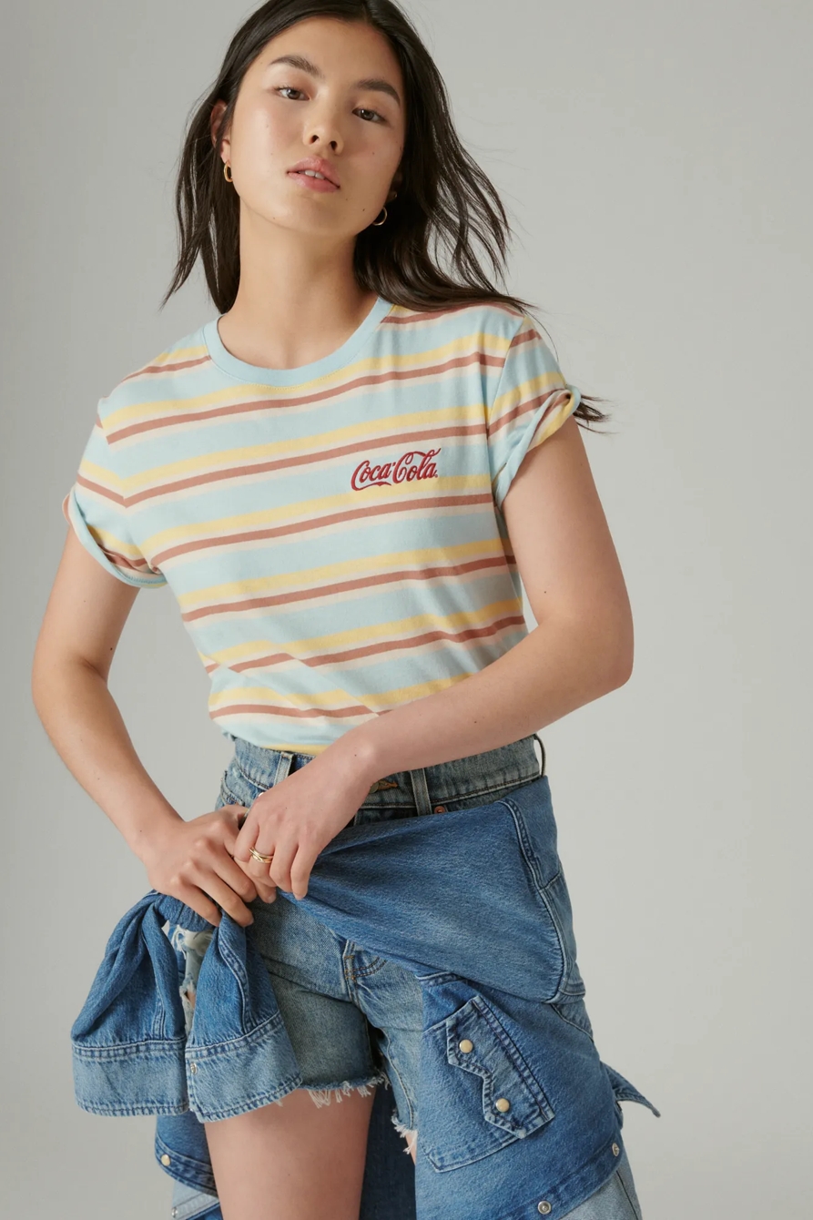 COCA-COLA STRIPE TEE, image 8
