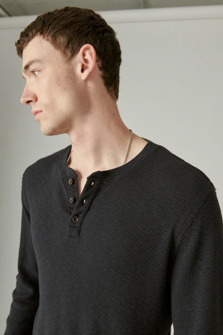 GARMENT DYE THERMAL HENLEY, image 5