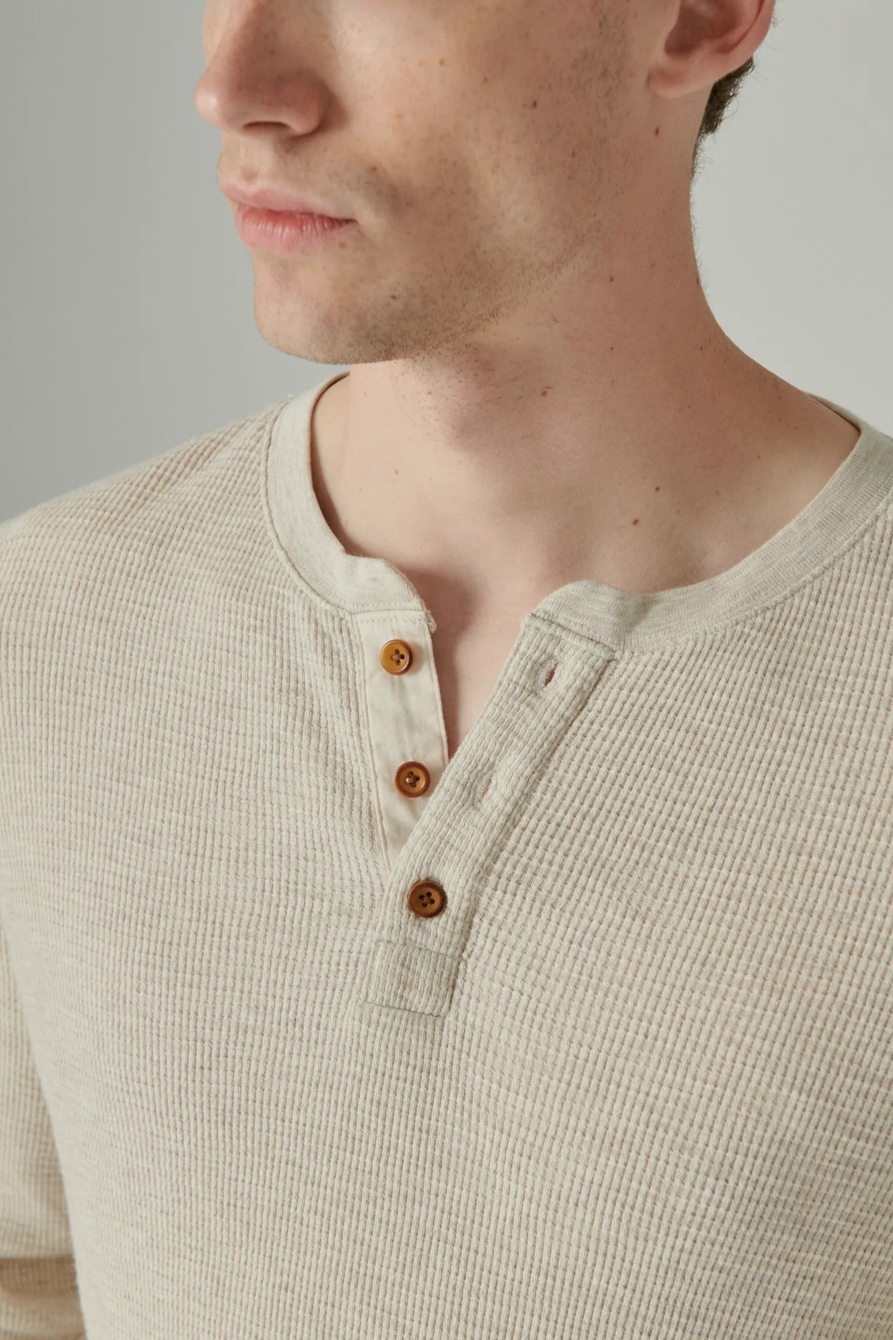 GARMENT DYE THERMAL HENLEY, image 5