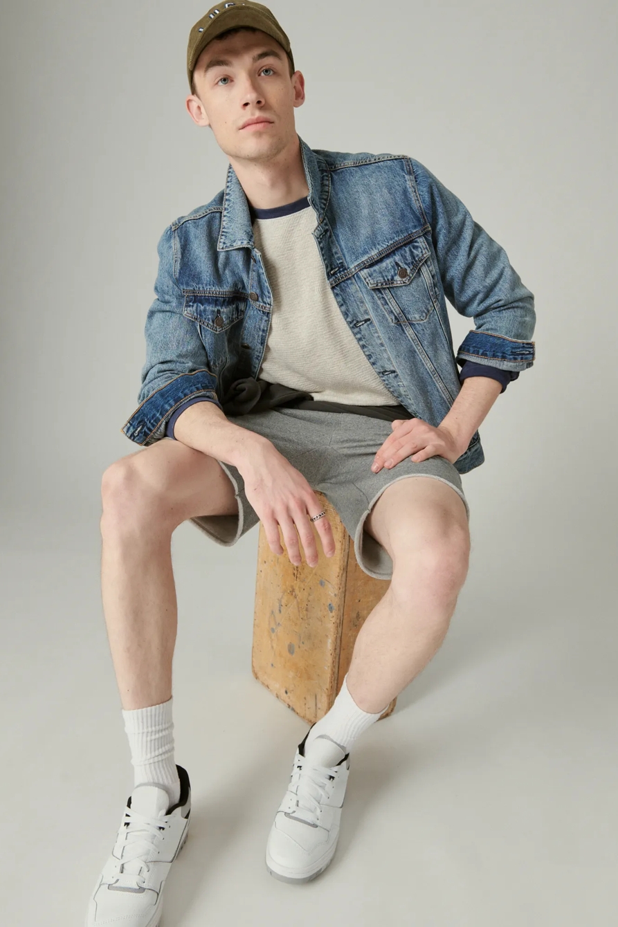 ACID WASH COLORBLOCK THERMAL CREW, image 4