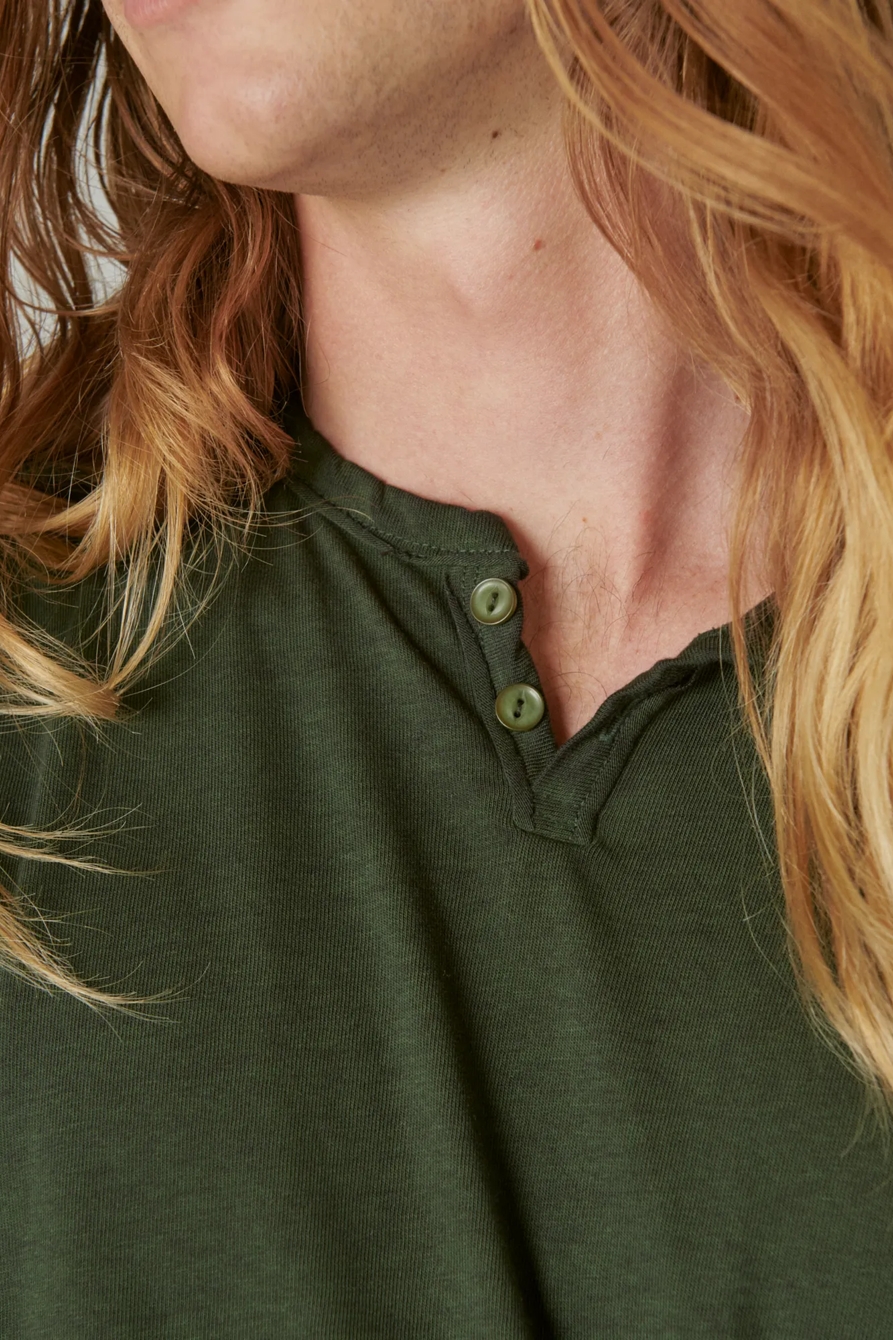 VENICE BURNOUT LONG SLEEVE NOTCH NECK, image 4