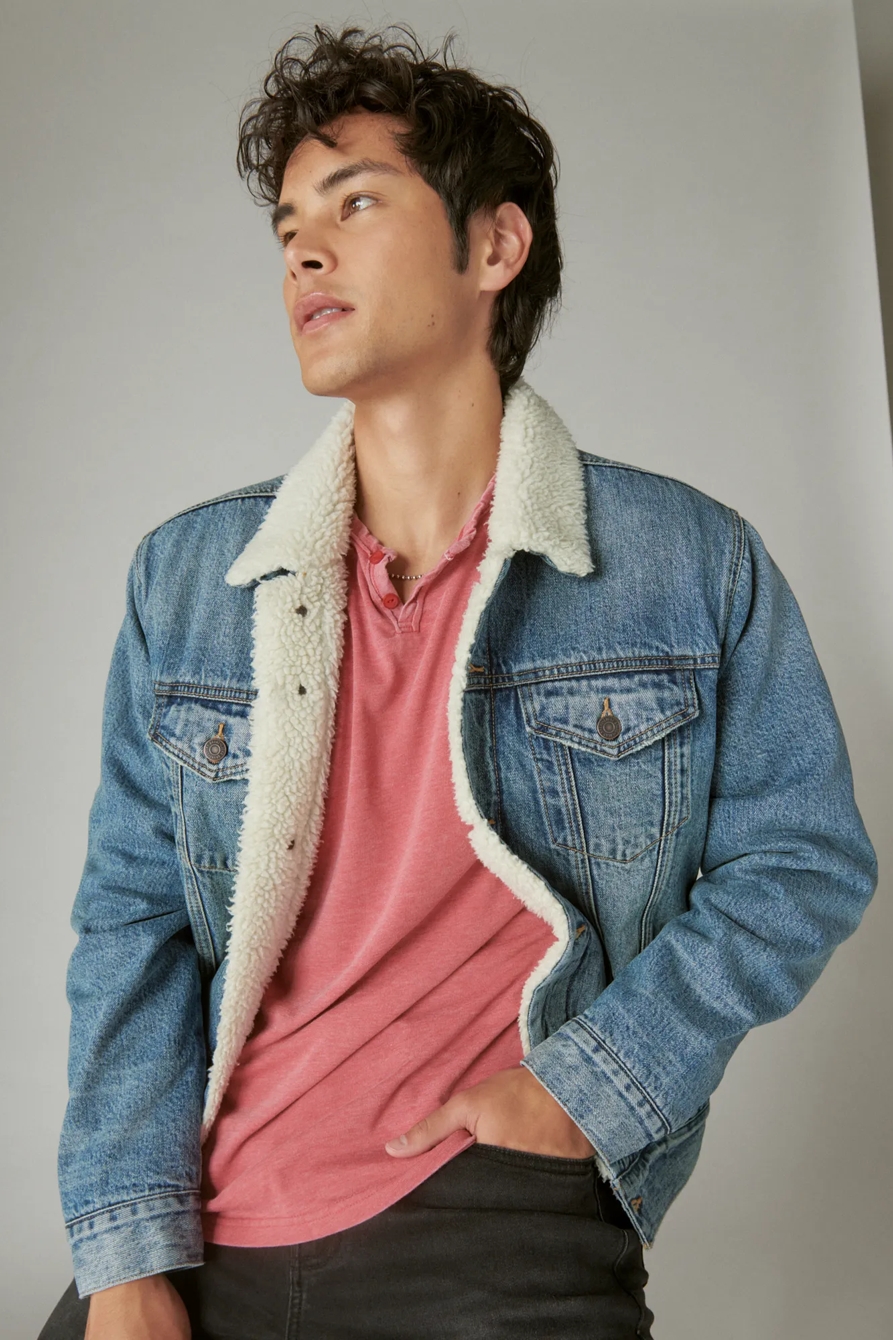 VENICE BURNOUT LONG SLEEVE NOTCH NECK, image 2