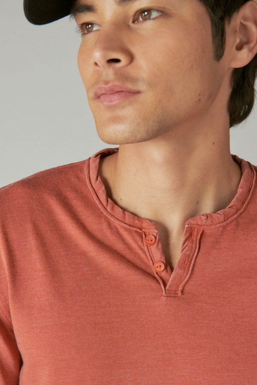 VENICE BURNOUT LONG SLEEVE NOTCH NECK, image 4