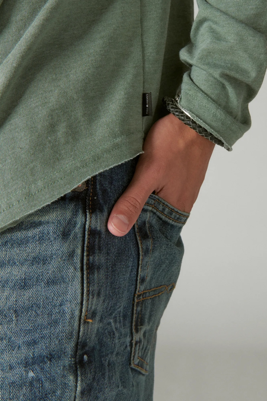 VENICE BURNOUT LONG SLEEVE CREW NECK, image 4