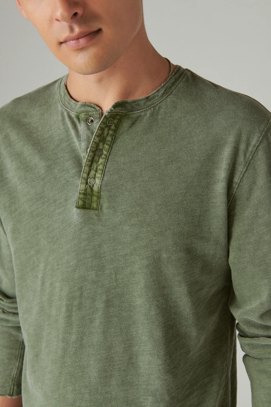 WEEKEND SLUB JERSEY LONG SLEEVE HENLEY, image 4