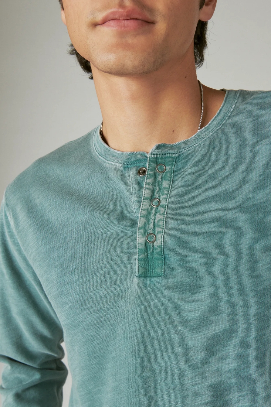 WEEKEND SLUB JERSEY LONG SLEEVE HENLEY, image 4