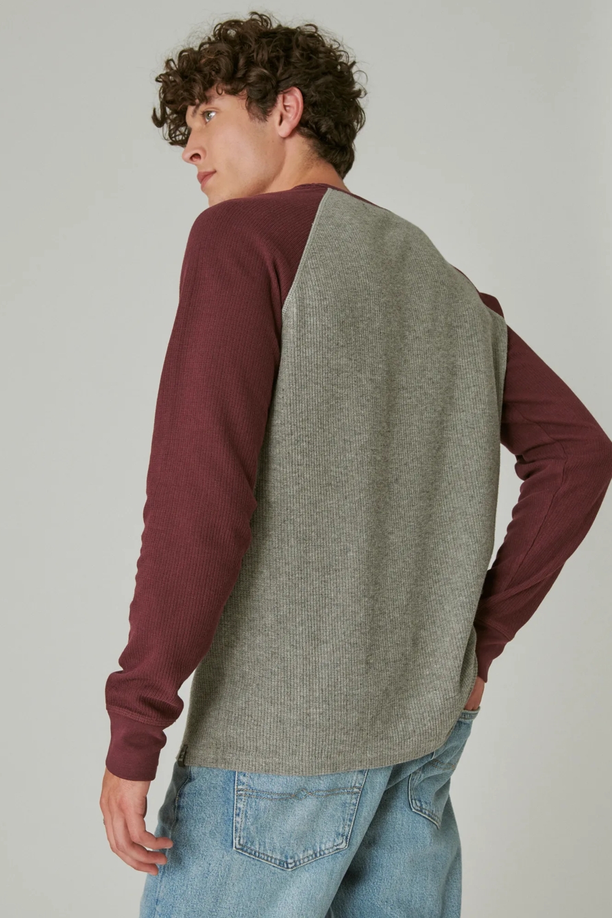 FRENCH RIB LONG SLEEVE CREW, image 3