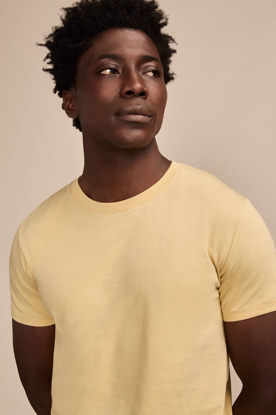 SUPIMA SHORT SLEEVE CREW TEE, image 2