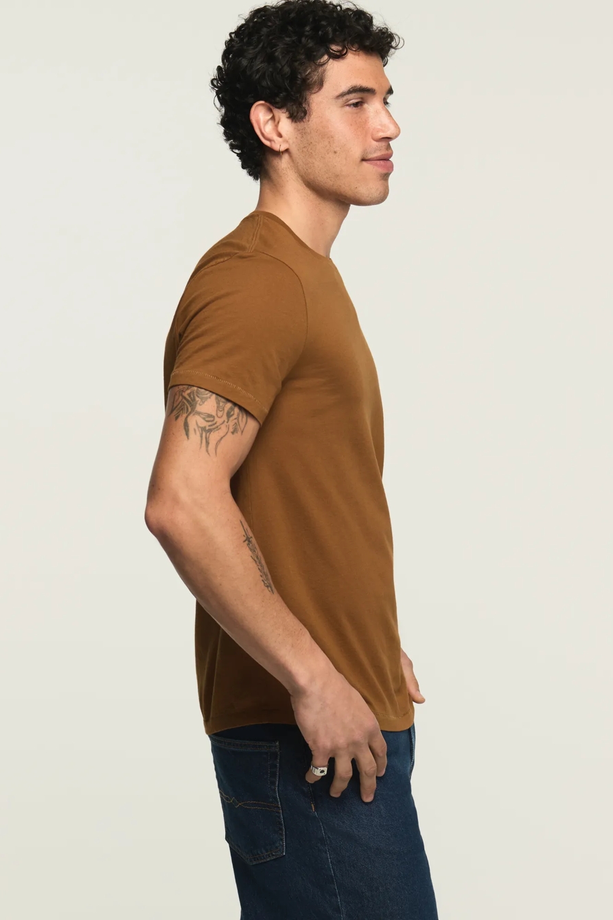 SUPIMA SHORT SLEEVE CREW TEE, image 4