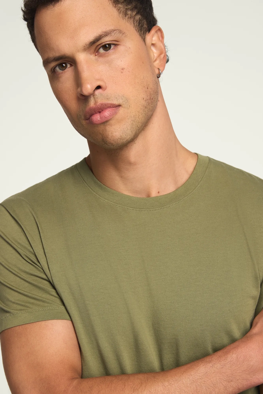 SUPIMA SHORT SLEEVE CREW TEE, image 2