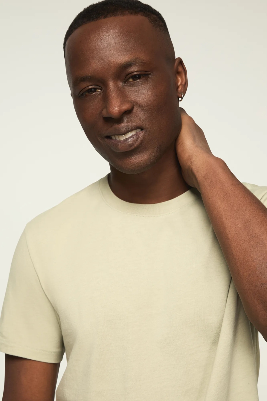 SUPIMA SHORT SLEEVE CREW TEE, image 2