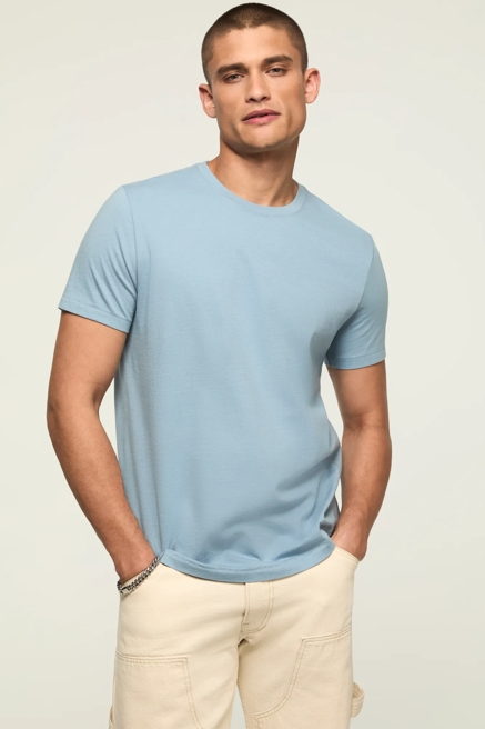 SUPIMA SHORT SLEEVE CREW TEE, image 1