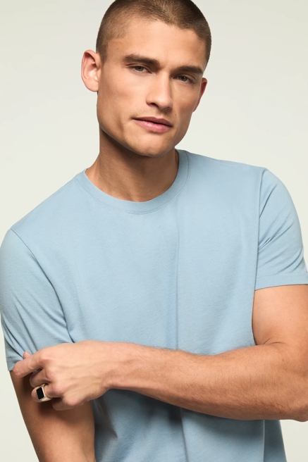 SUPIMA SHORT SLEEVE CREW TEE, image 2