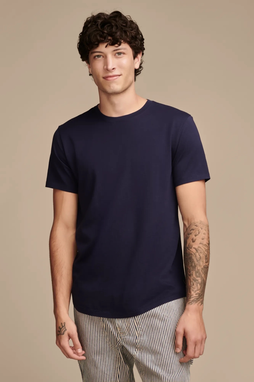 SUPIMA SHORT SLEEVE CREW TEE, image 2