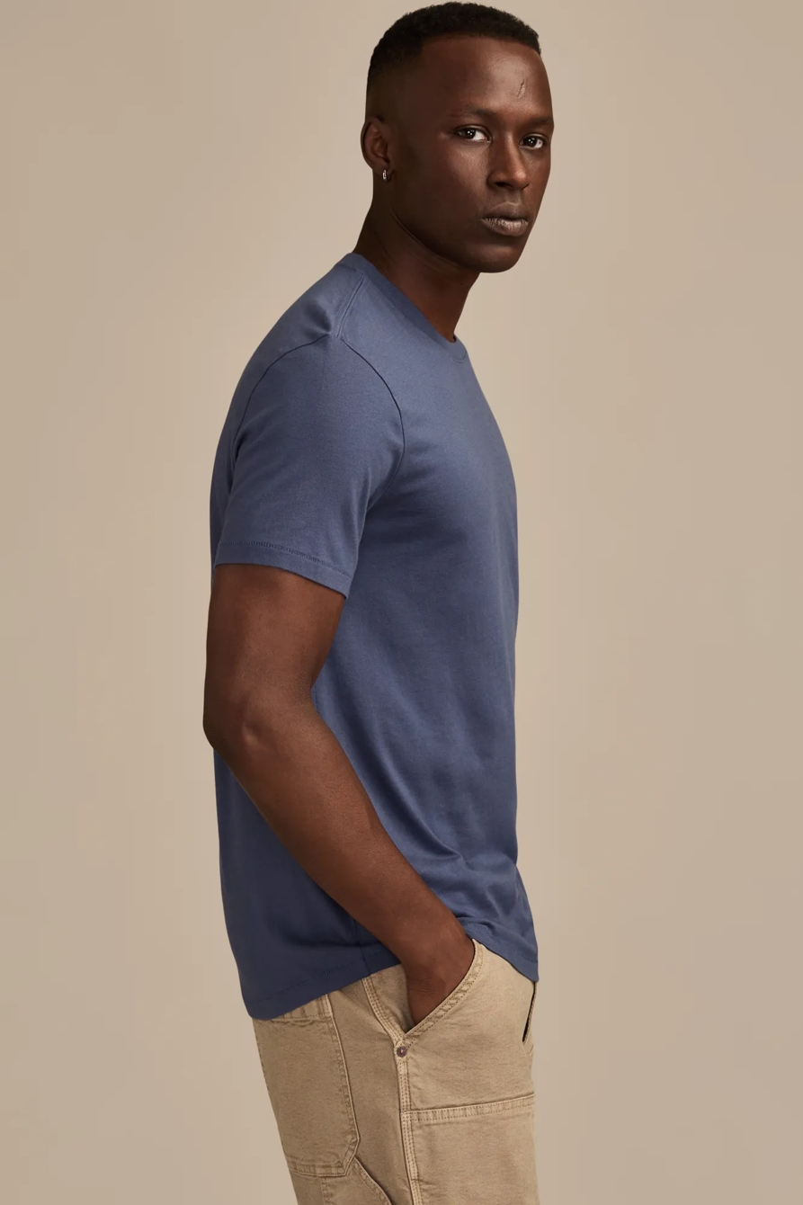 SUPIMA SHORT SLEEVE CREW TEE, image 4