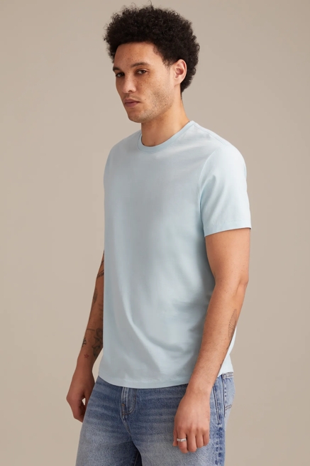 SUPIMA SHORT SLEEVE CREW TEE, image 3