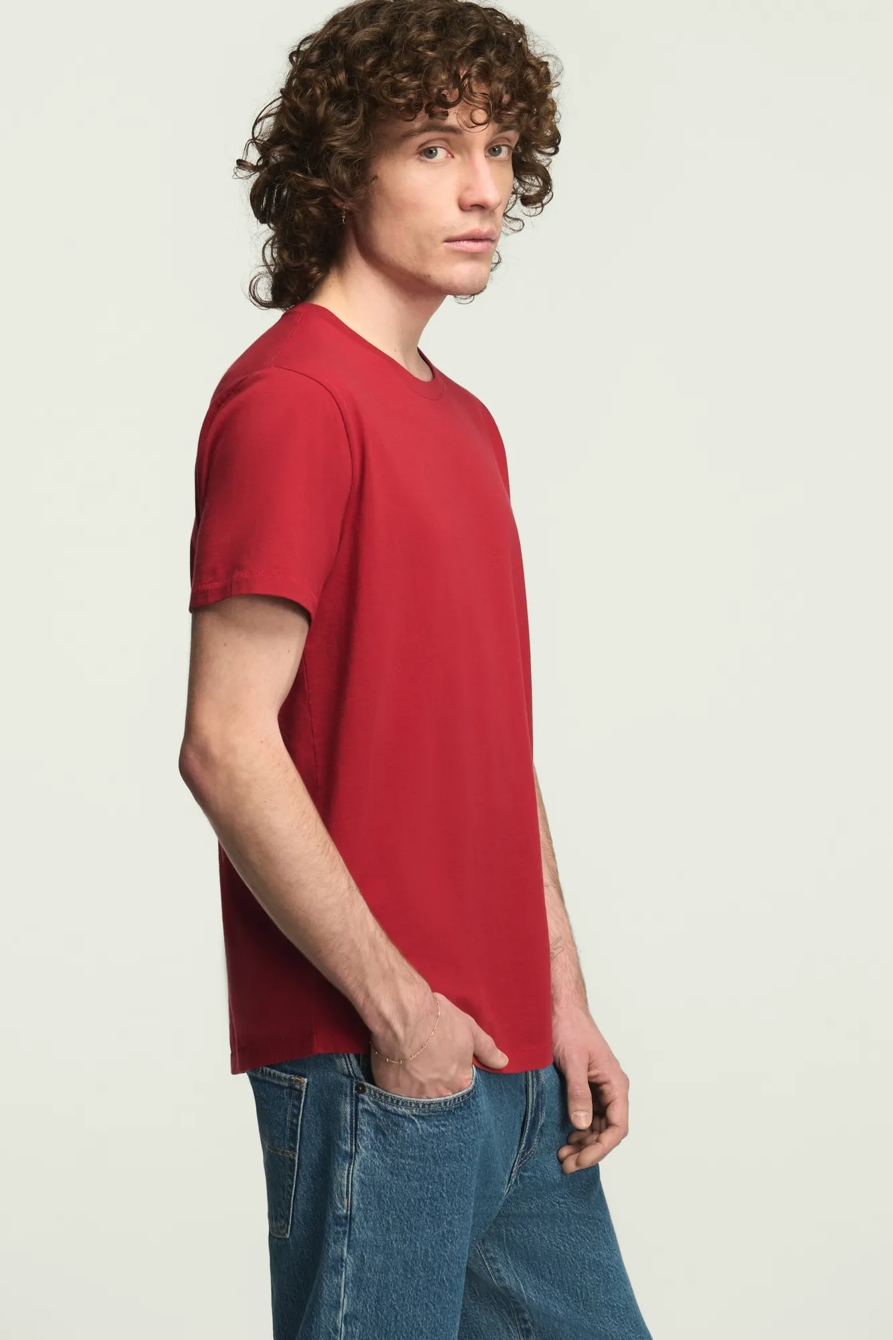 SUPIMA SHORT SLEEVE CREW TEE, image 4