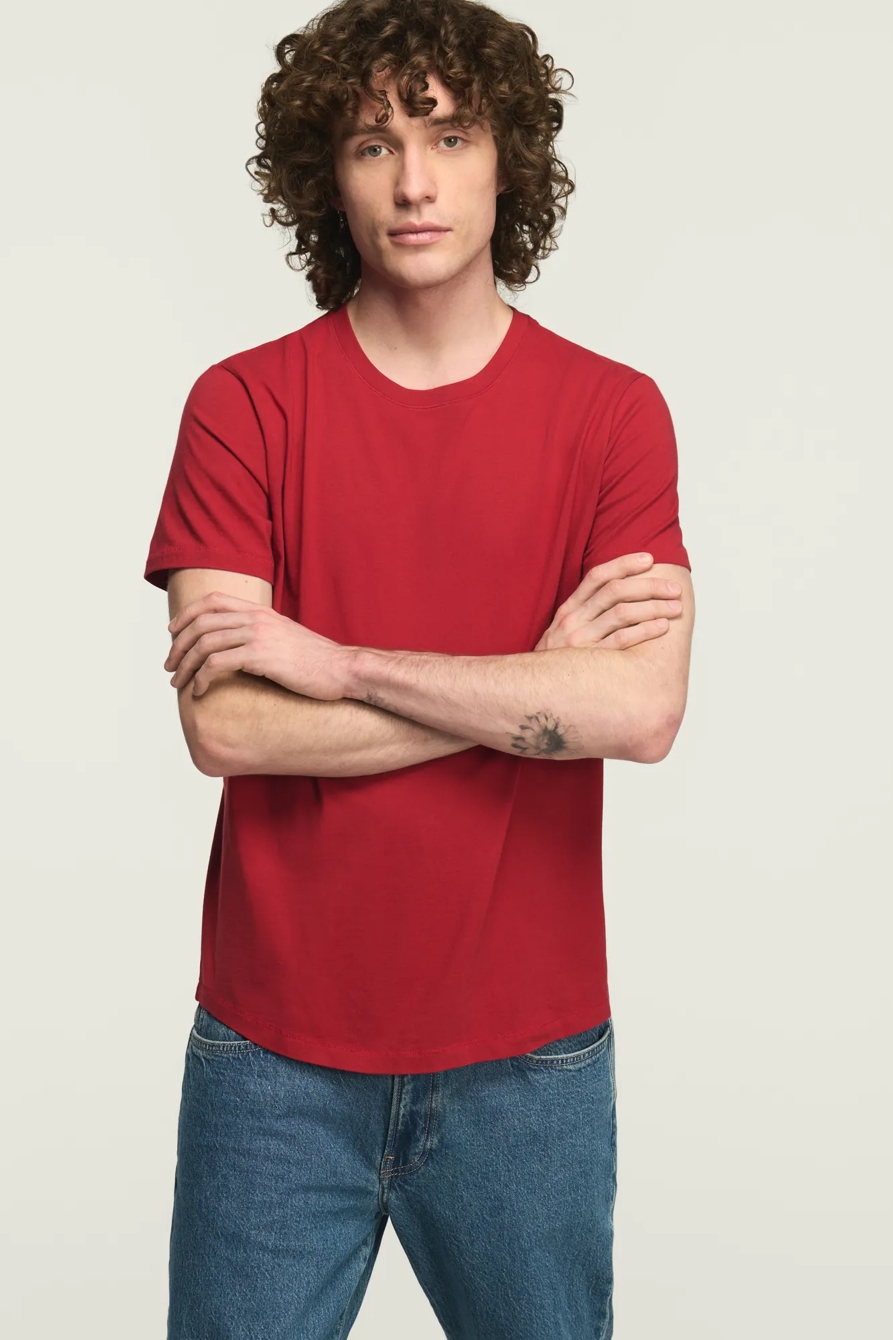 SUPIMA SHORT SLEEVE CREW TEE, image 5