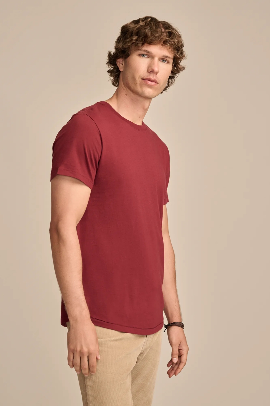 SUPIMA SHORT SLEEVE CREW TEE, image 3