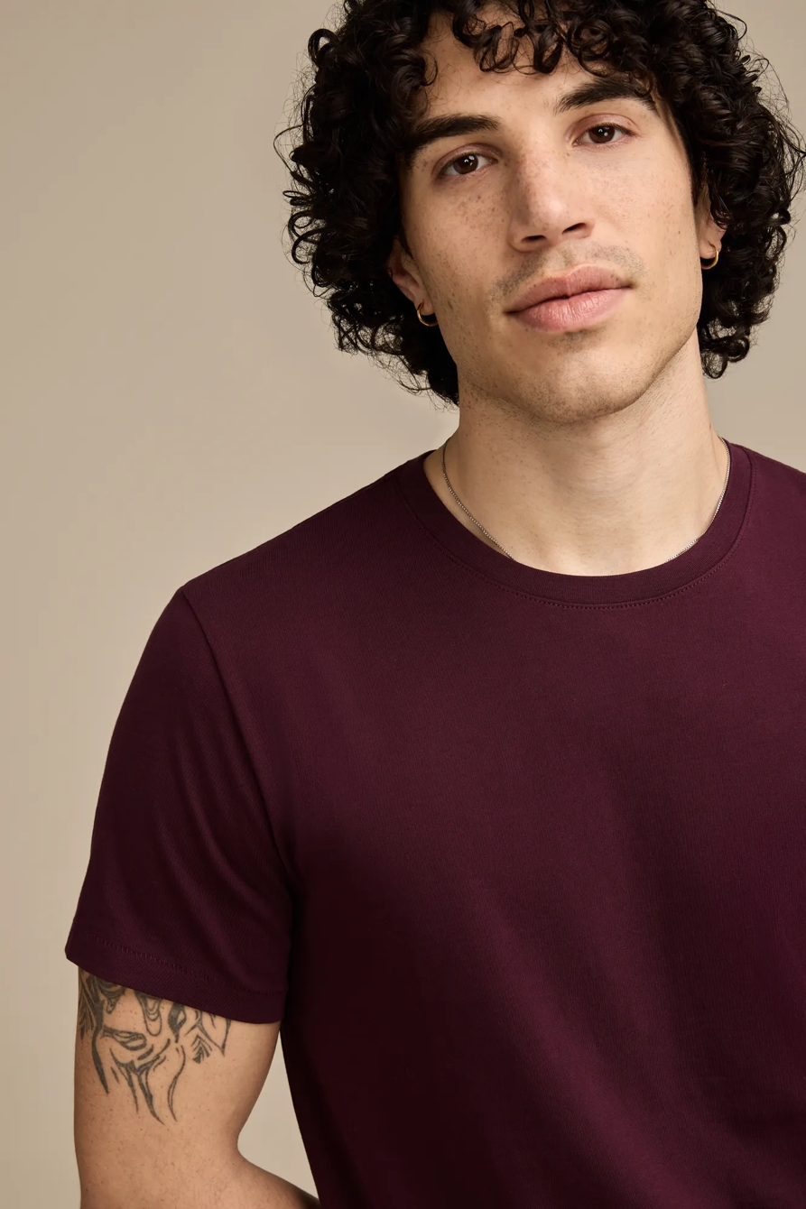 SUPIMA SHORT SLEEVE CREW TEE, image 2