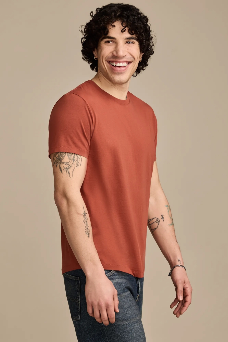 SUPIMA SHORT SLEEVE CREW TEE, image 4