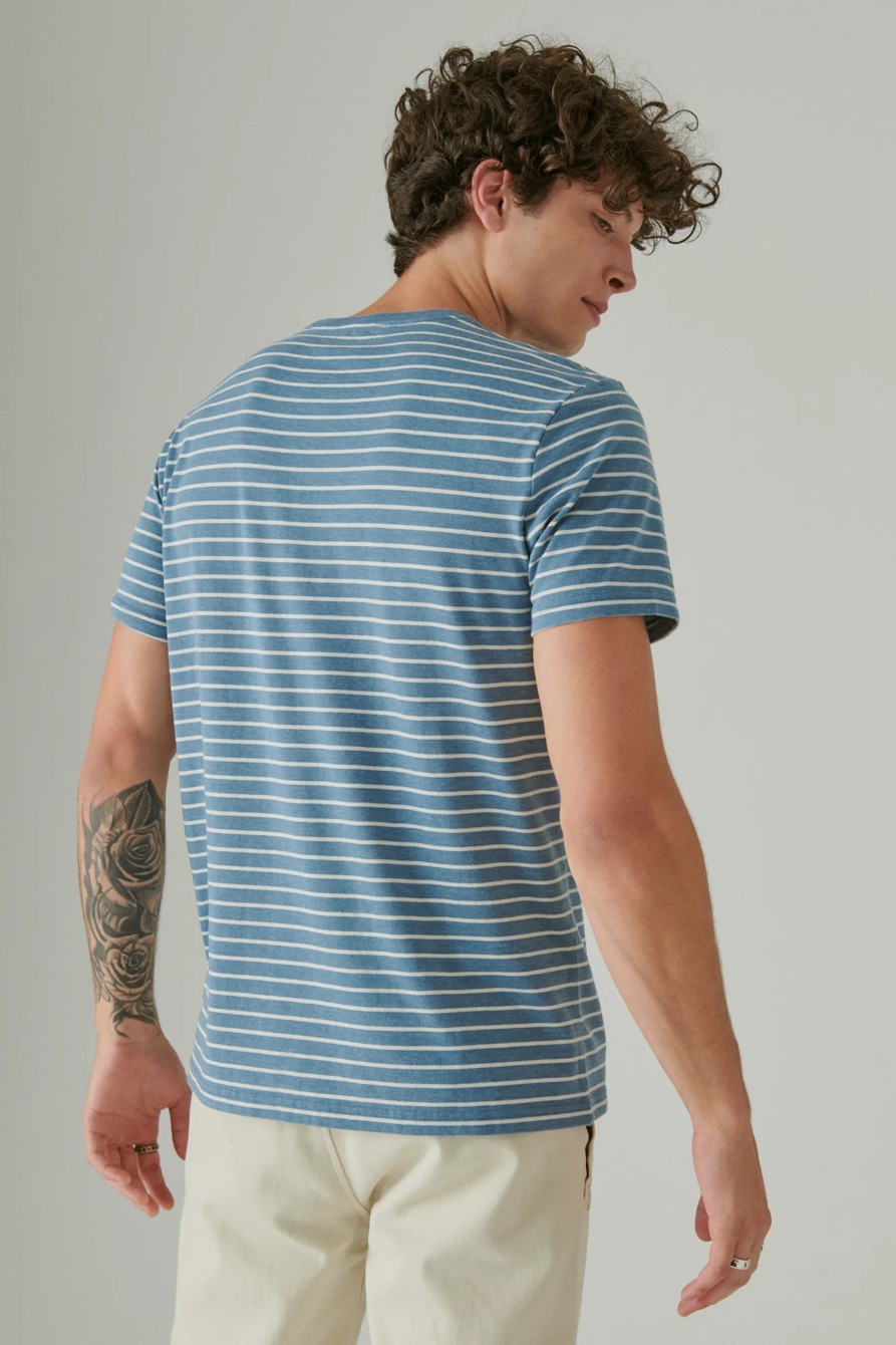 VENICE BURNOUT STRIPE CREW, image 4