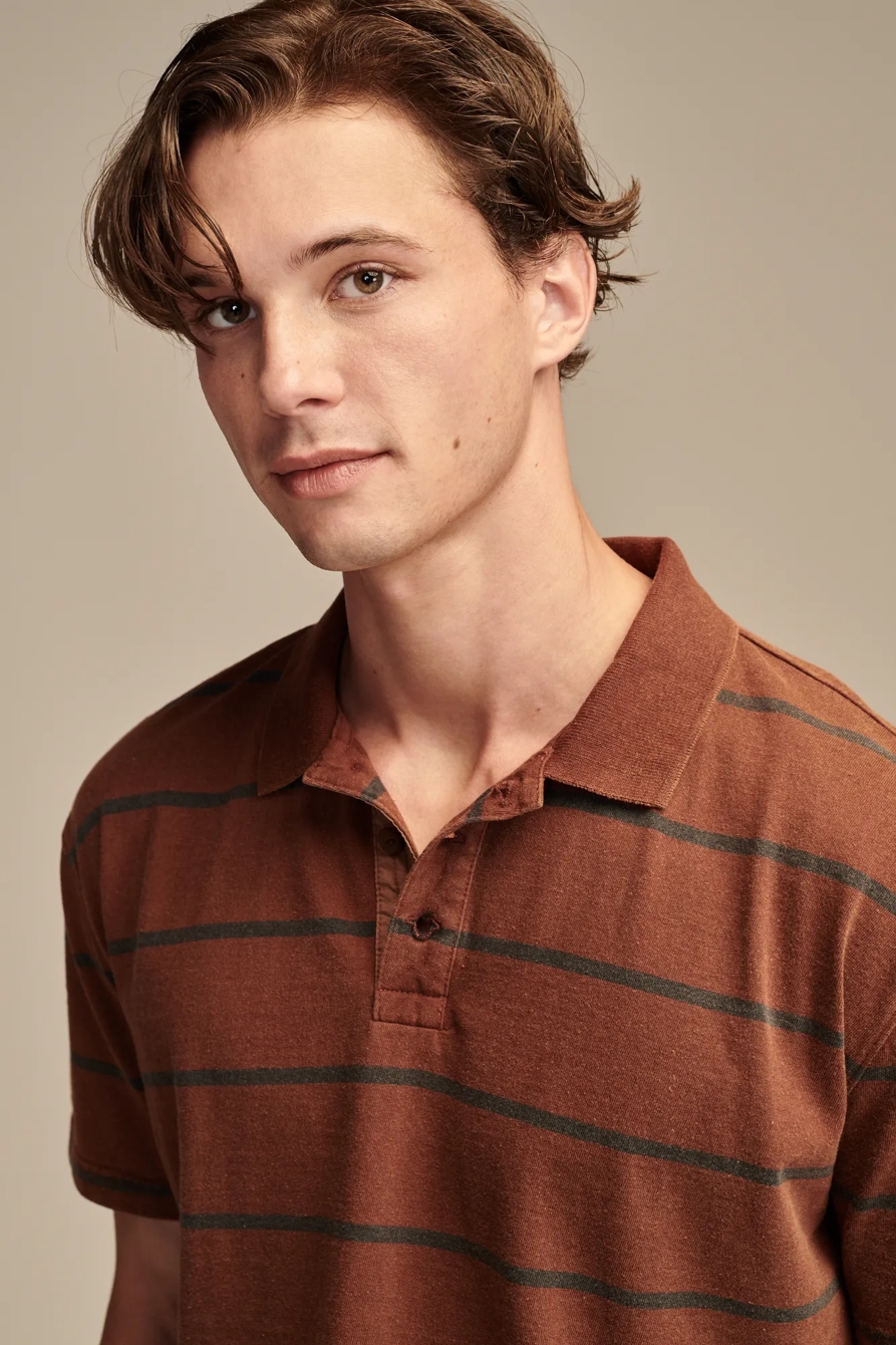 OVERSIZED ECO JERSEY SHORT SLEEVE POLO, image 2