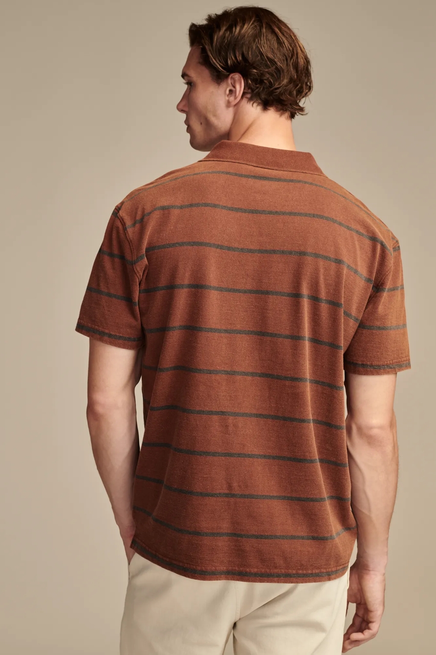 OVERSIZED ECO JERSEY SHORT SLEEVE POLO, image 4