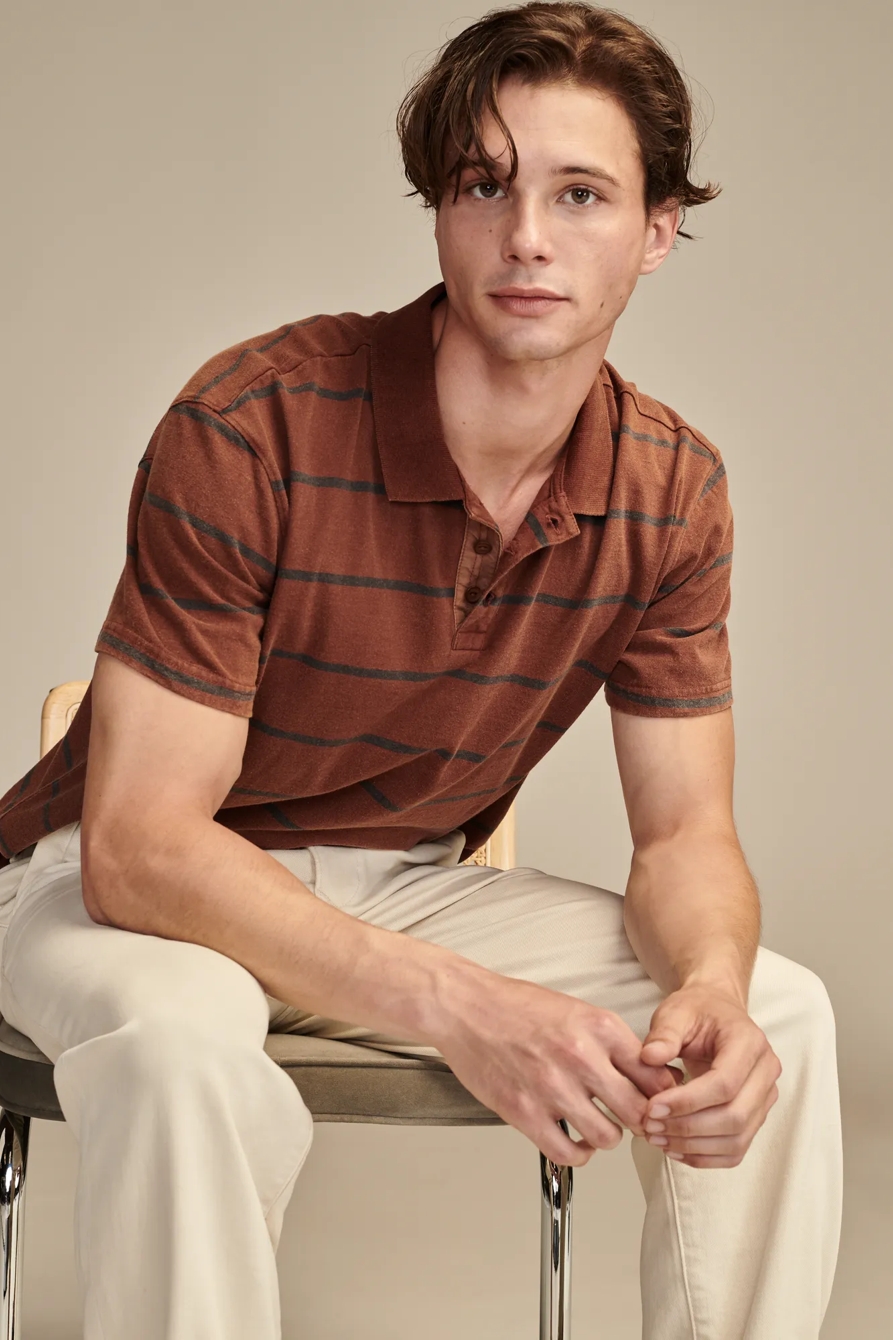 OVERSIZED ECO JERSEY SHORT SLEEVE POLO, image 5