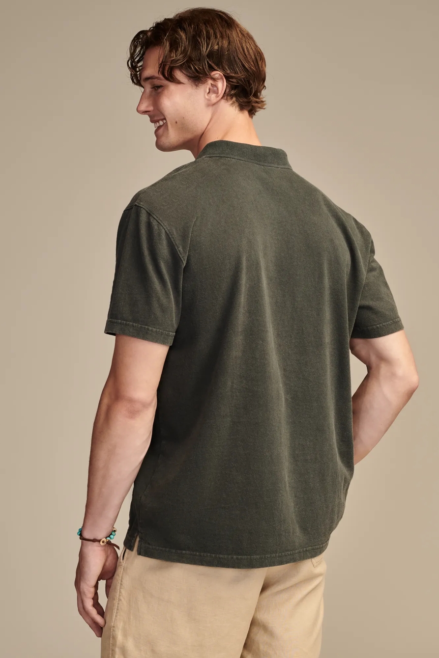 OVERSIZED ECO JERSEY SHORT SLEEVE POLO, image 5