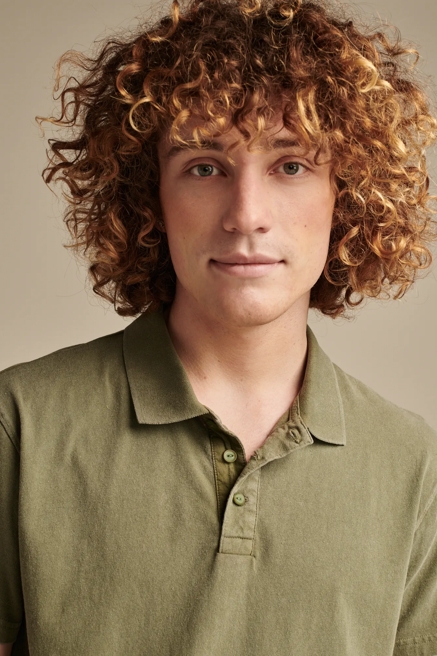 OVERSIZED ECO JERSEY SHORT SLEEVE POLO, image 2