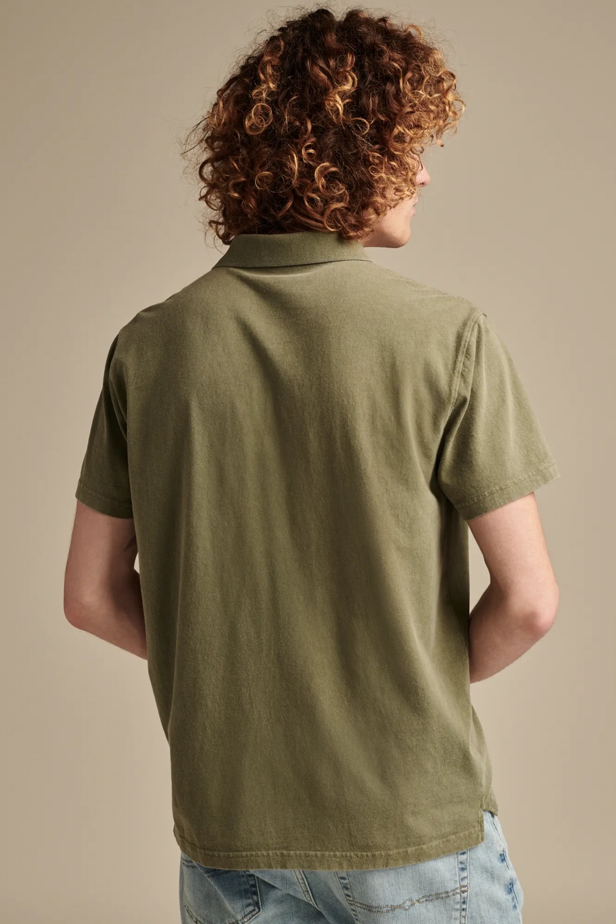 OVERSIZED ECO JERSEY SHORT SLEEVE POLO, image 4