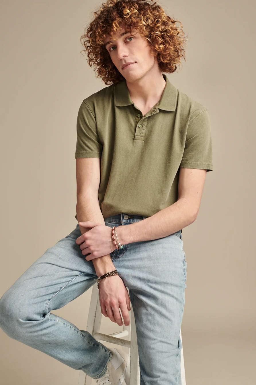 OVERSIZED ECO JERSEY SHORT SLEEVE POLO, image 5